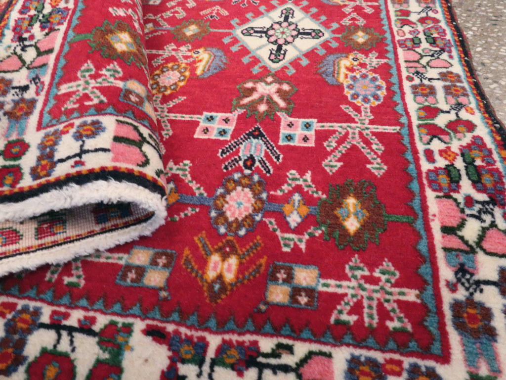 Vintage Persian Shiraz Square Rug (Pair: 4 of 4), No.24646 - Galerie Shabab