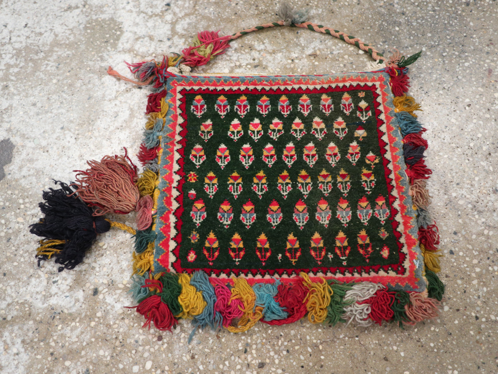 Vintage Persian Afshar Bag, No.24649 - Galerie Shabab