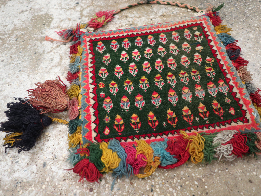 Vintage Persian Afshar Bag, No.24649 - Galerie Shabab