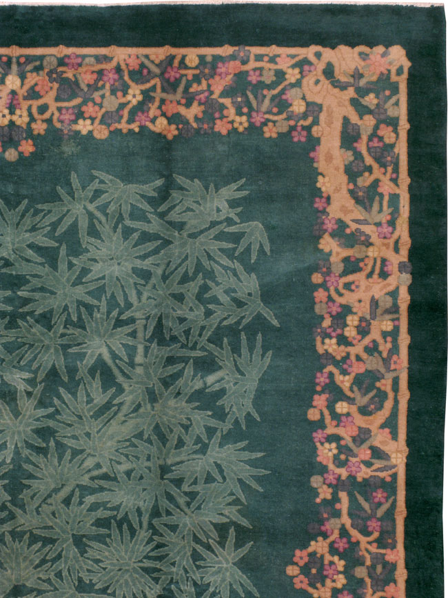 Vintage Art Deco Carpet, No.24653 - Galerie Shabab