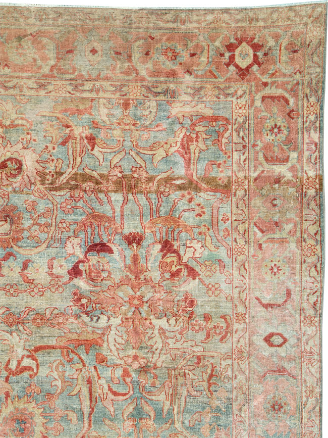 Antique Persian Mahal Carpet, No.24654 - Galerie Shabab