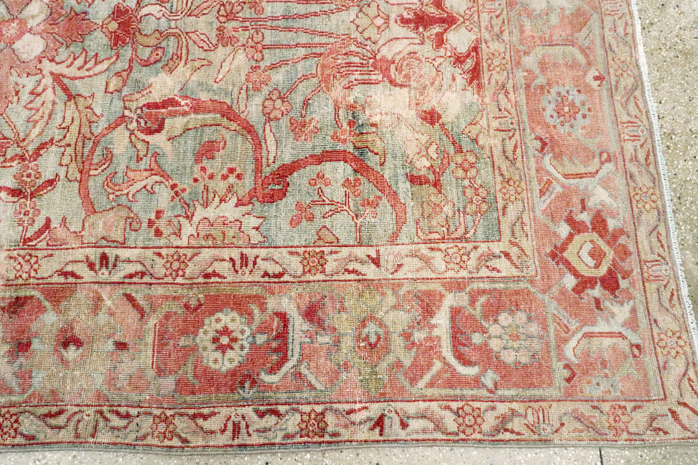 Antique Persian Mahal Carpet, No.24654 - Galerie Shabab