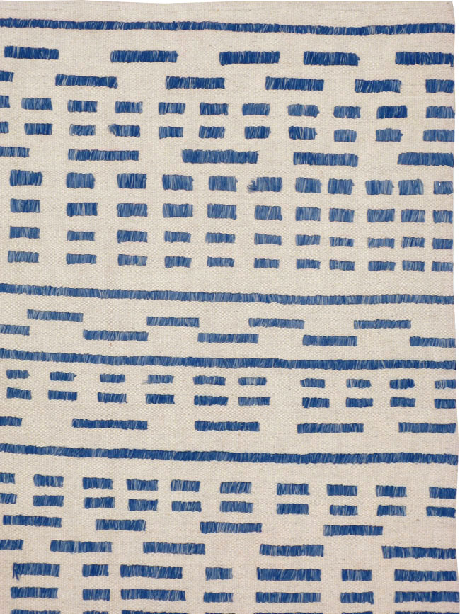 Modern Turkish Flatweave, No.24655 - Galerie Shabab