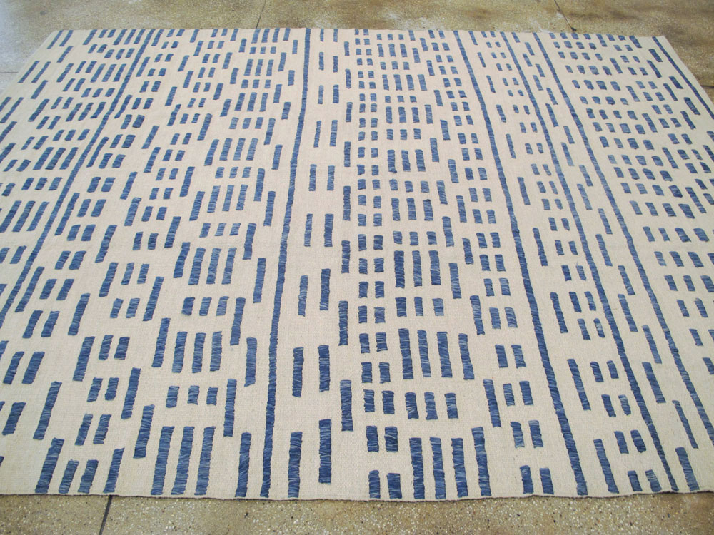 Modern Turkish Flatweave, No.24655 - Galerie Shabab