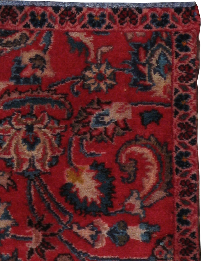 Vintage Persian Mashad Sampler Rug, No.24657 - Galerie Shabab