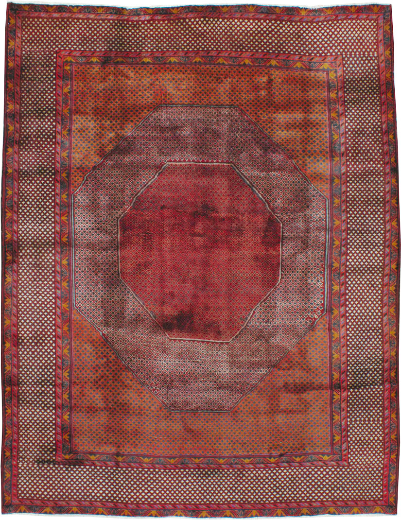 Vintage Persian Heriz Carpet, No.24660 - Galerie Shabab