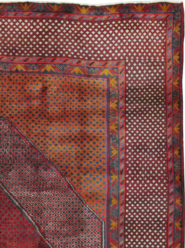 Vintage Persian Heriz Carpet, No.24660 - Galerie Shabab