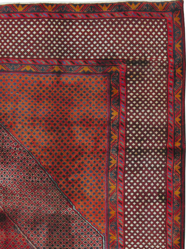 Vintage Persian Heriz Carpet, No.24660 - Galerie Shabab