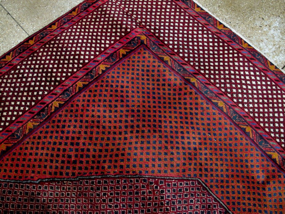 Vintage Persian Heriz Carpet, No.24660 - Galerie Shabab