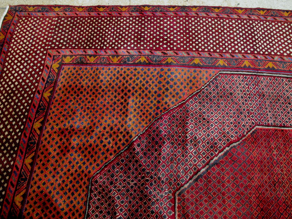 Vintage Persian Heriz Carpet, No.24660 - Galerie Shabab