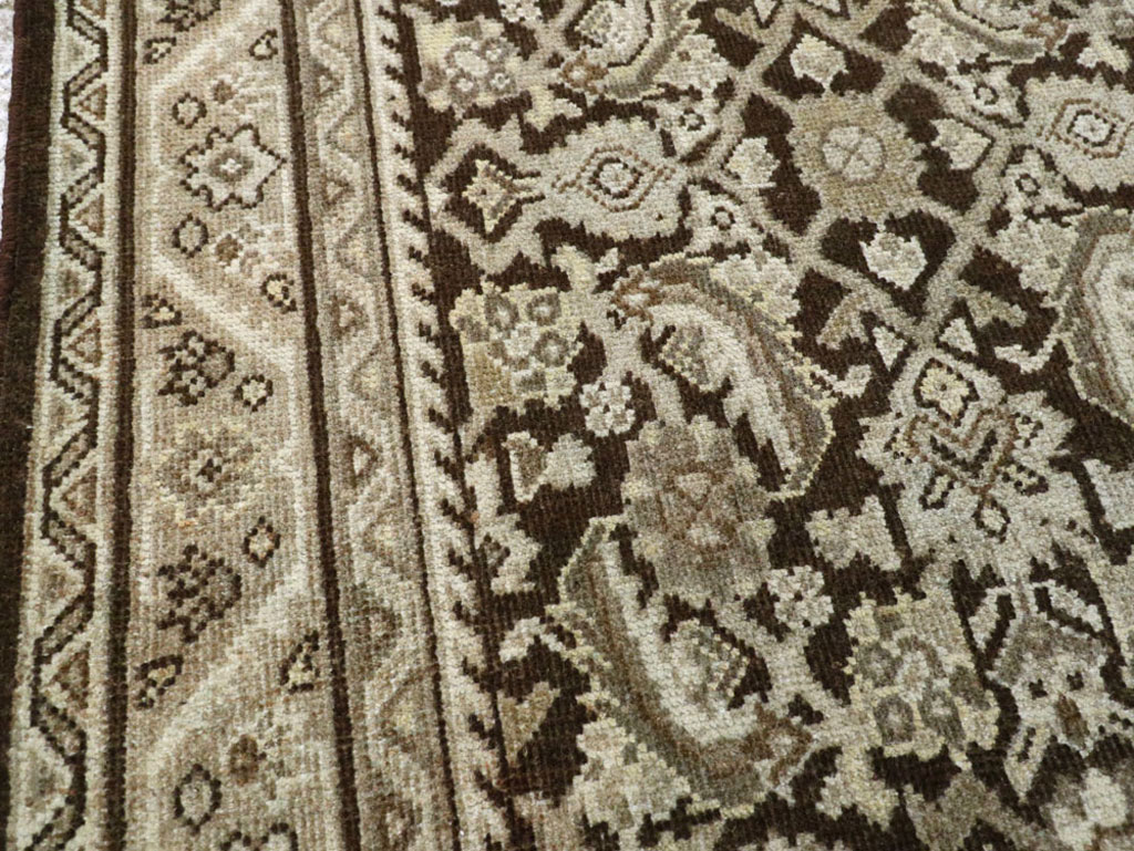Antique Persian Mahal Runner, No.24662 - Galerie Shabab