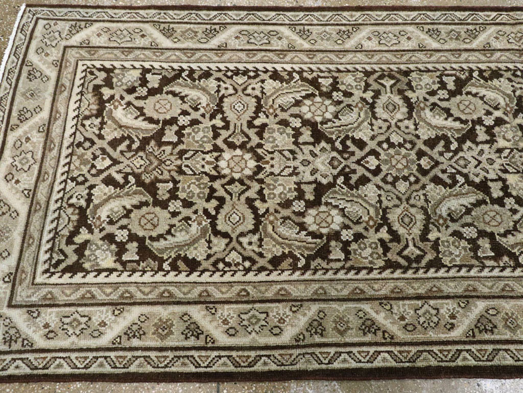 Antique Persian Mahal Runner, No.24662 - Galerie Shabab