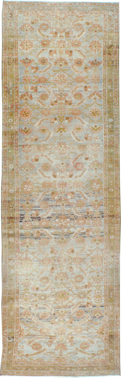 Vintage Persian Malayer Runner, No.24664 - Galerie Shabab