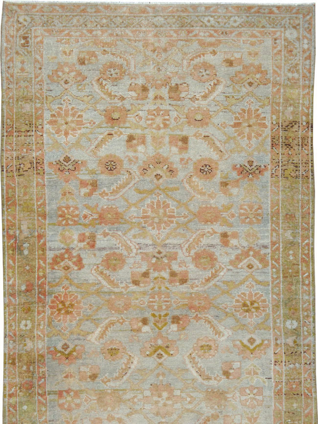 Vintage Persian Malayer Runner, No.24664 - Galerie Shabab