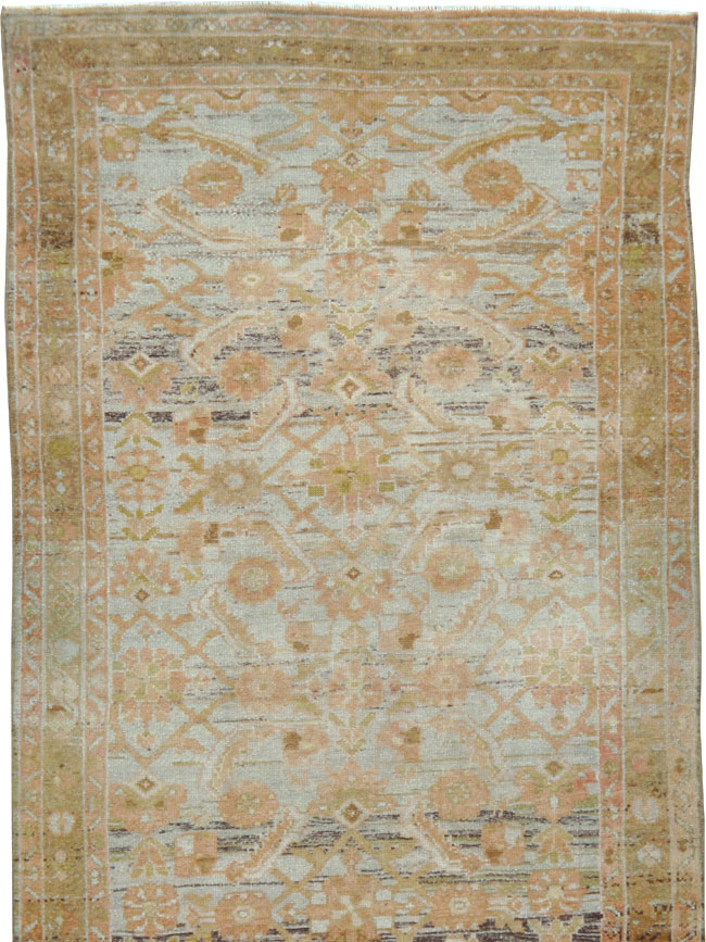 Vintage Persian Malayer Runner, No.24664 - Galerie Shabab