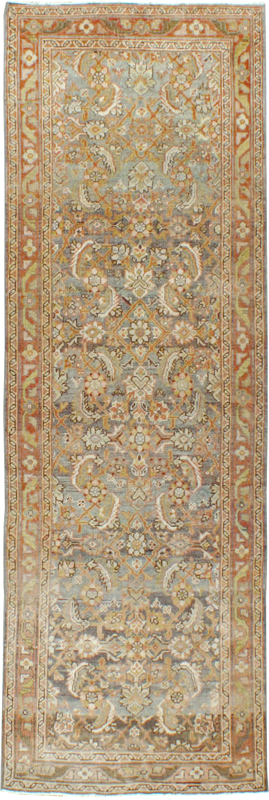 Antique Persian Mahal Runner, No.24665 - Galerie Shabab