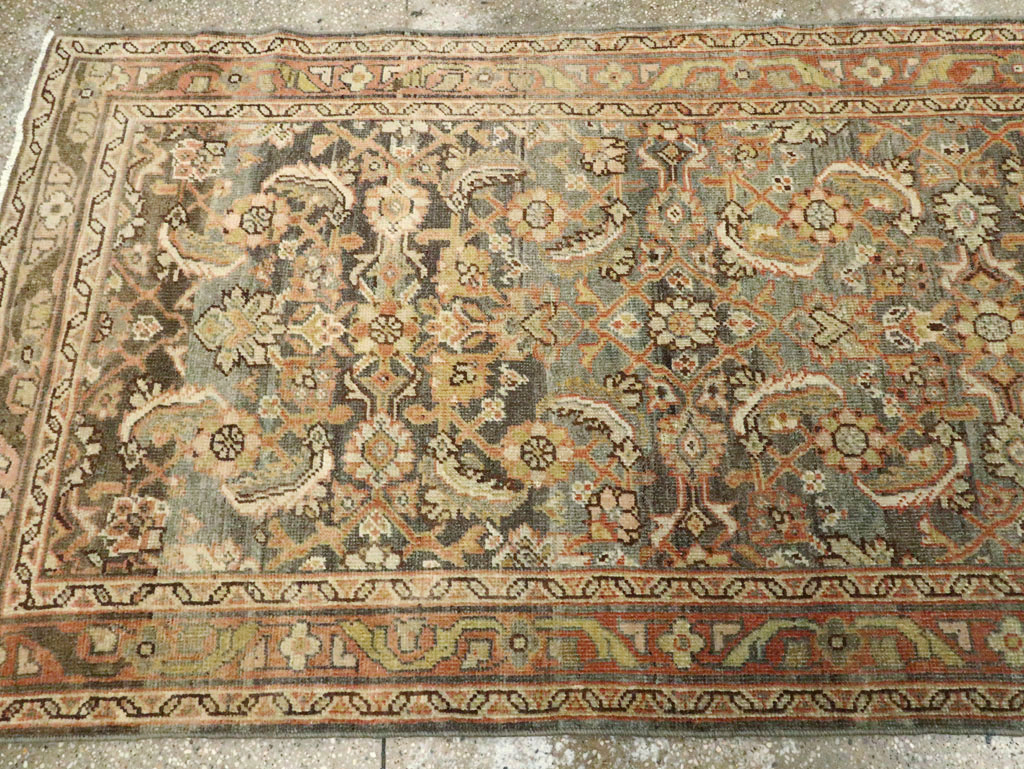 Antique Persian Mahal Runner, No.24665 - Galerie Shabab