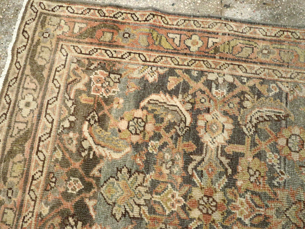 Antique Persian Mahal Runner, No.24665 - Galerie Shabab