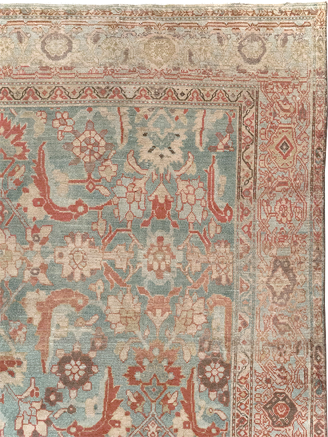Vintage Persian Malayer Gallery Carpet, No.24674 - Galerie Shabab