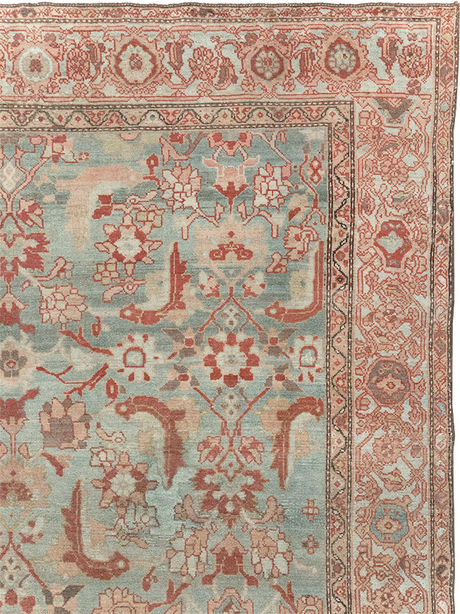 Vintage Persian Malayer Gallery Carpet, No.24674 - Galerie Shabab