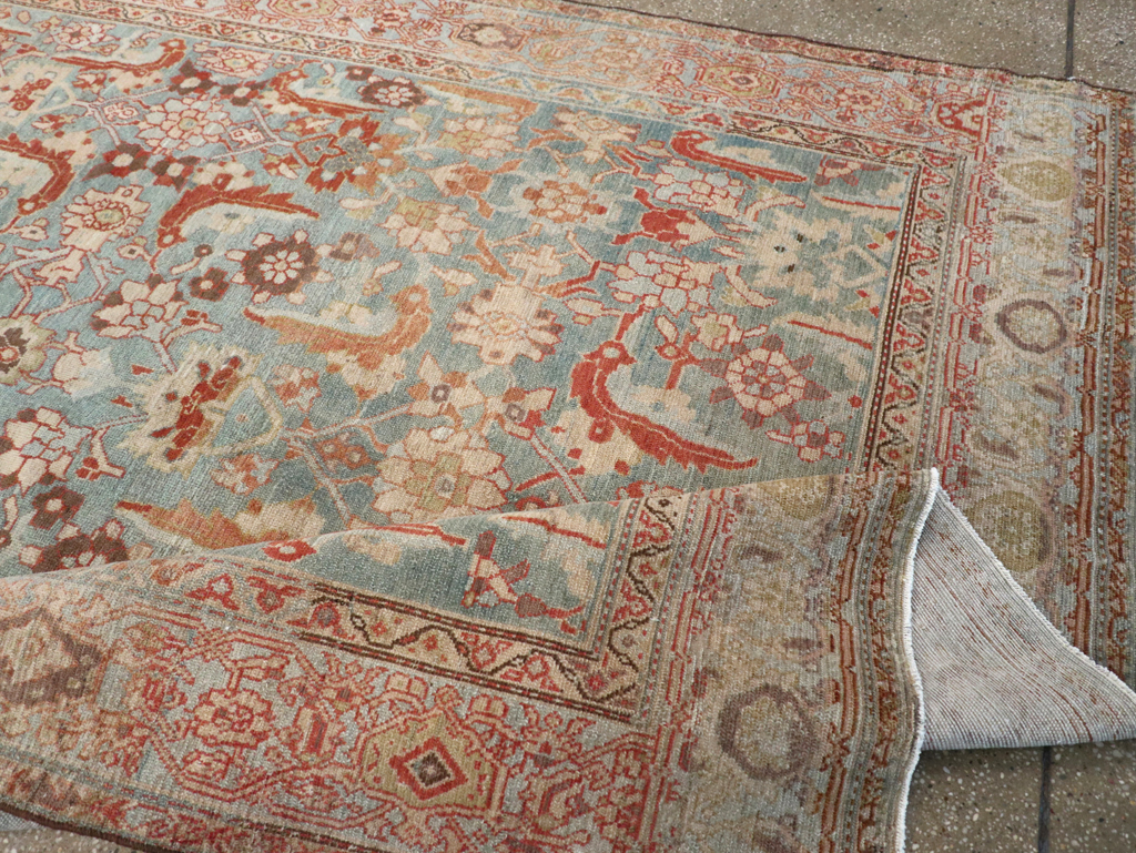 Vintage Persian Malayer Gallery Carpet, No.24674 - Galerie Shabab