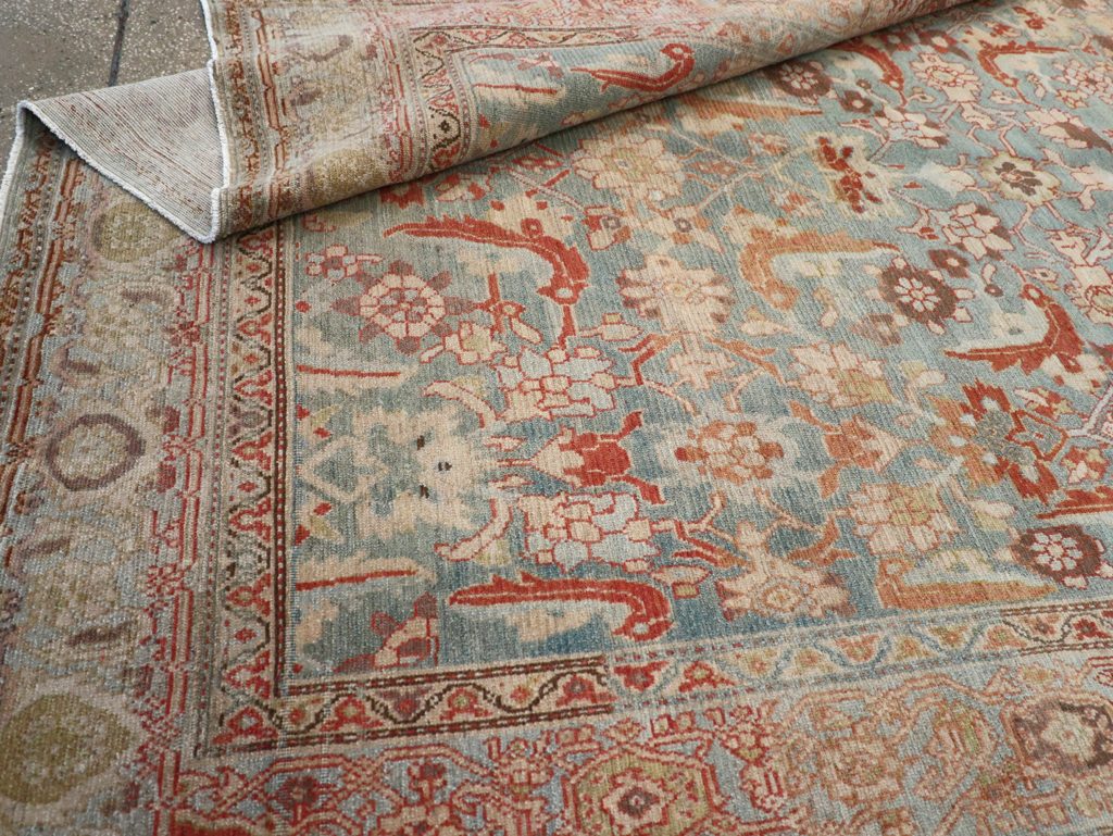 Vintage Persian Malayer Gallery Carpet, No.24674 - Galerie Shabab