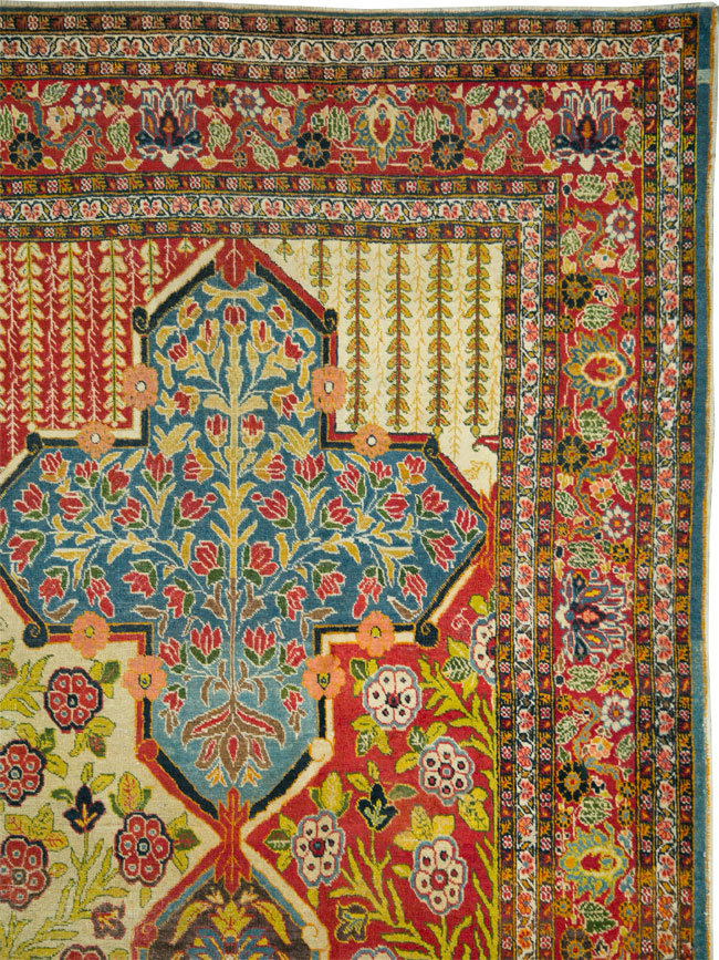 Antique Persian Tabriz Carpet, No.24681 - Galerie Shabab