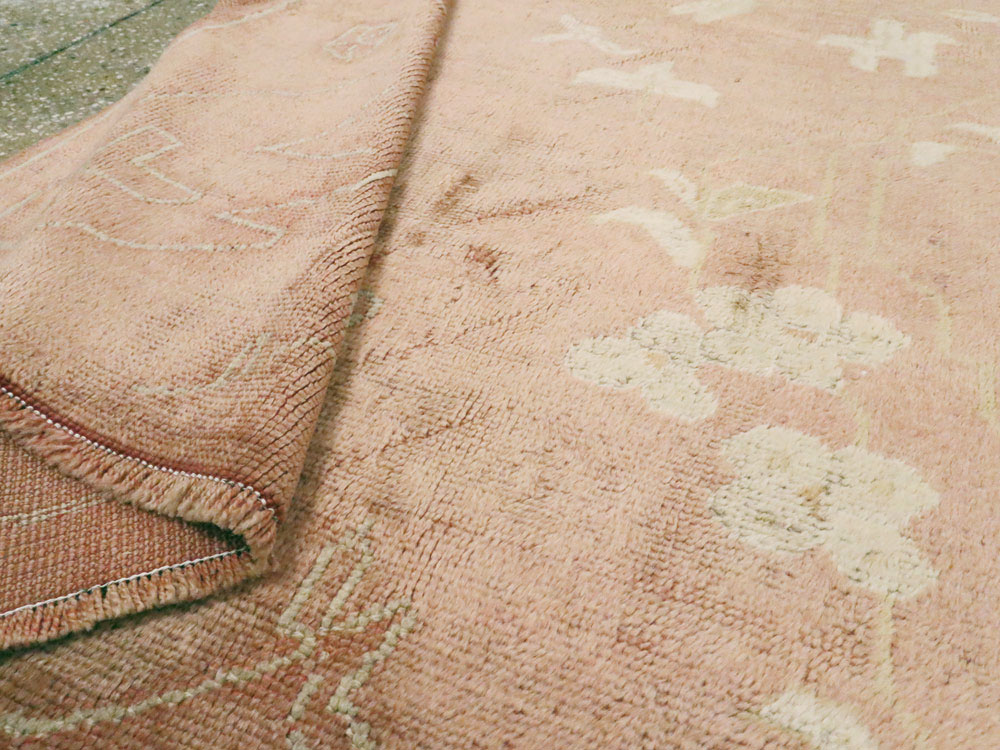 Antique Turkish Oushak Rug, No.24682 - Galerie Shabab