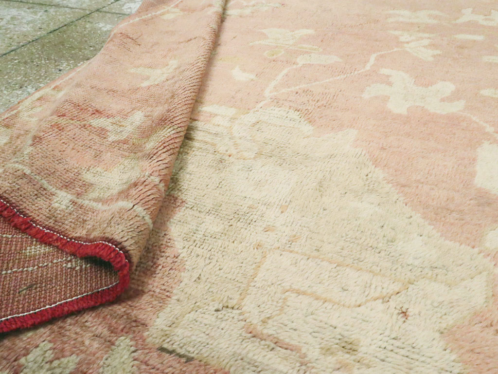 Antique Turkish Oushak Rug, No.24683 - Galerie Shabab