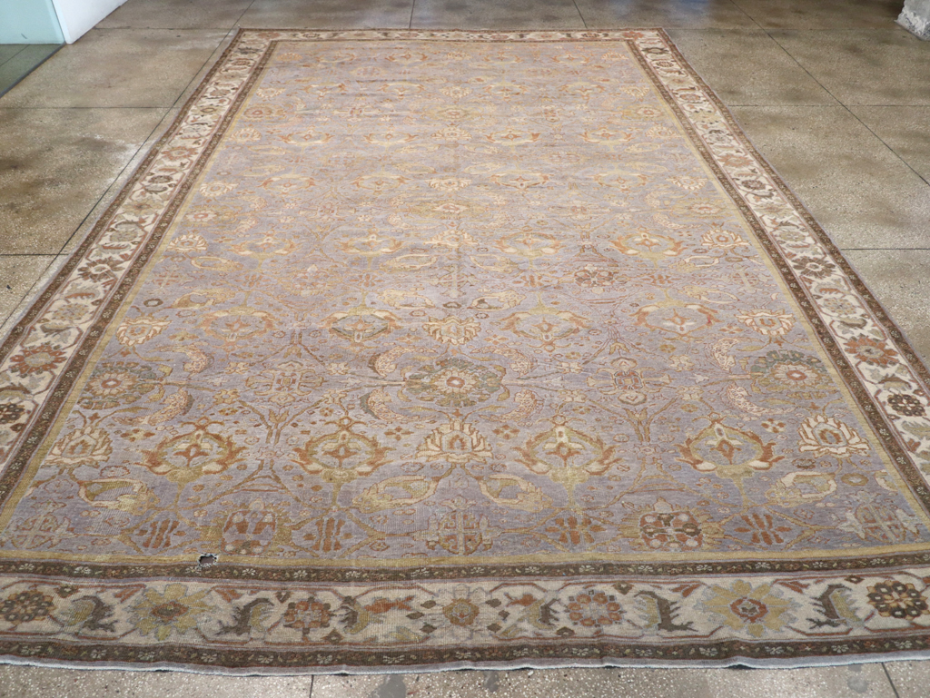 Antique Persian Mahal Carpet, No.24697 - Galerie Shabab