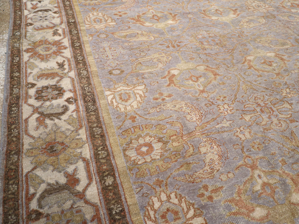 Antique Persian Mahal Carpet, No.24697 - Galerie Shabab