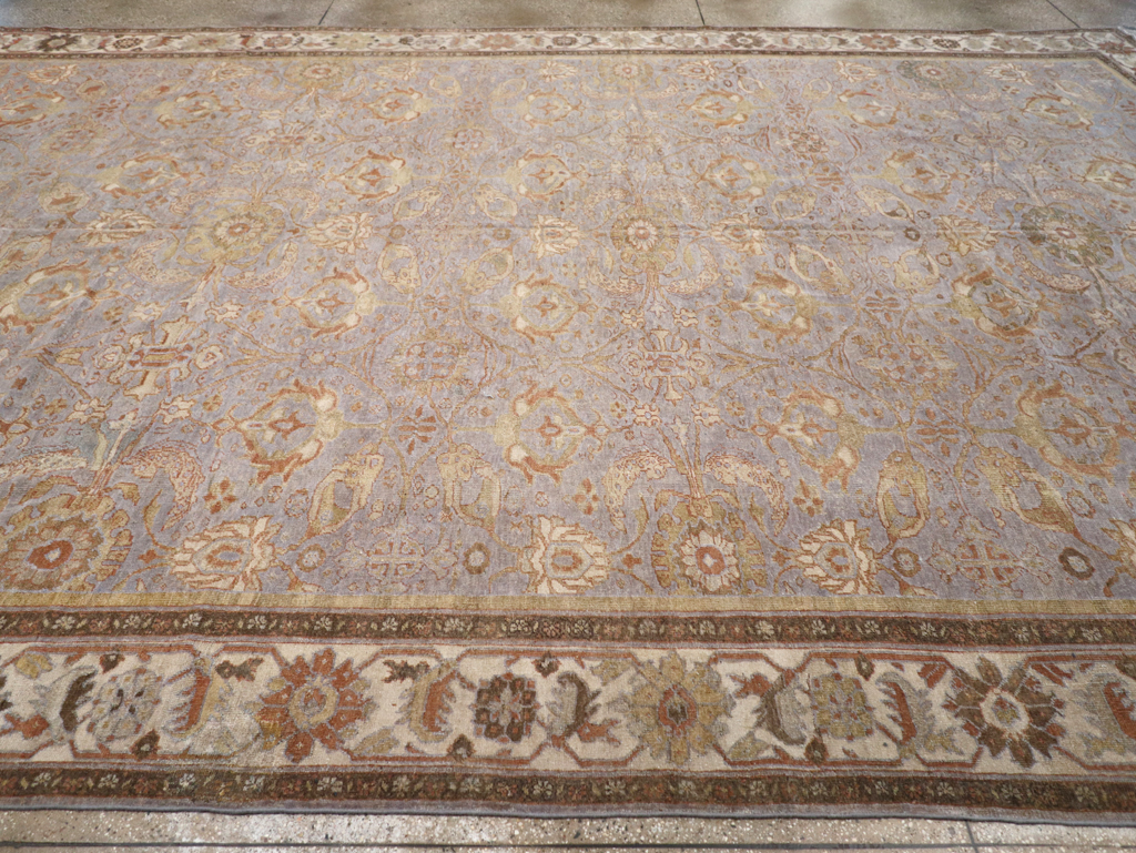 Antique Persian Mahal Carpet, No.24697 - Galerie Shabab