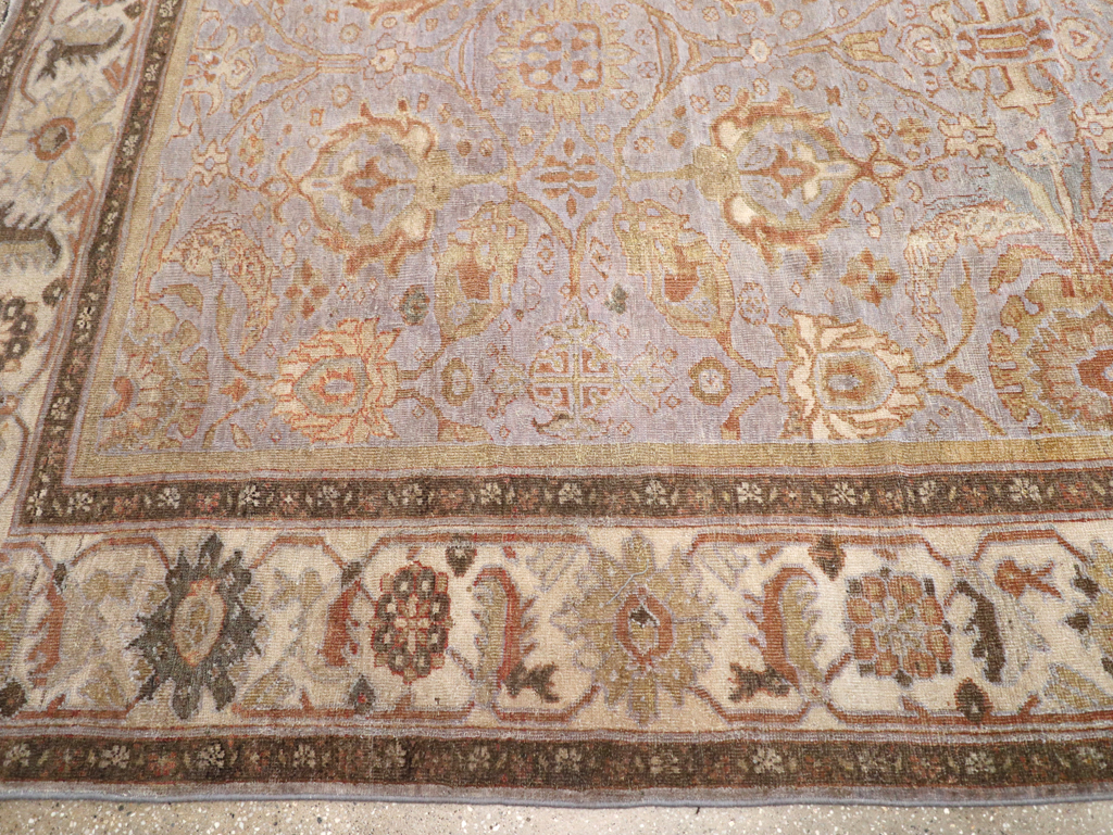 Antique Persian Mahal Carpet, No.24697 - Galerie Shabab