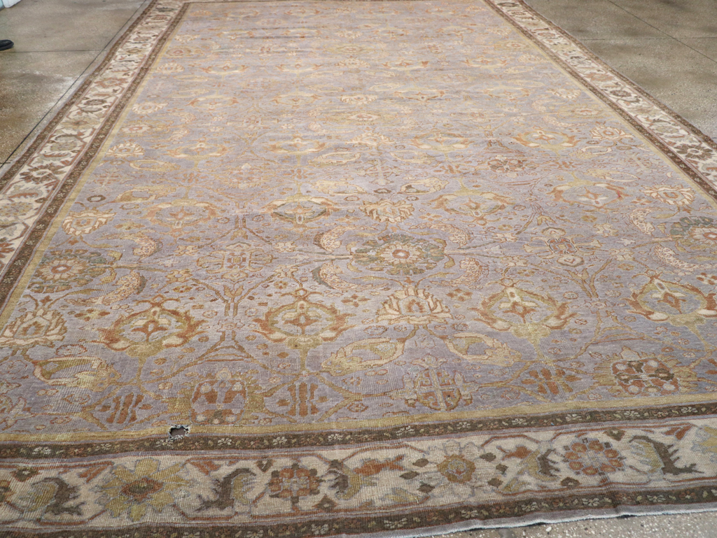 Antique Persian Mahal Carpet, No.24697 - Galerie Shabab