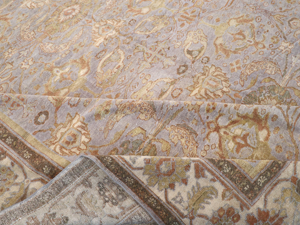 Antique Persian Mahal Carpet, No.24697 - Galerie Shabab