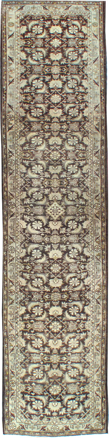 Vintage Persian Malayer Runner, No.24703 - Galerie Shabab