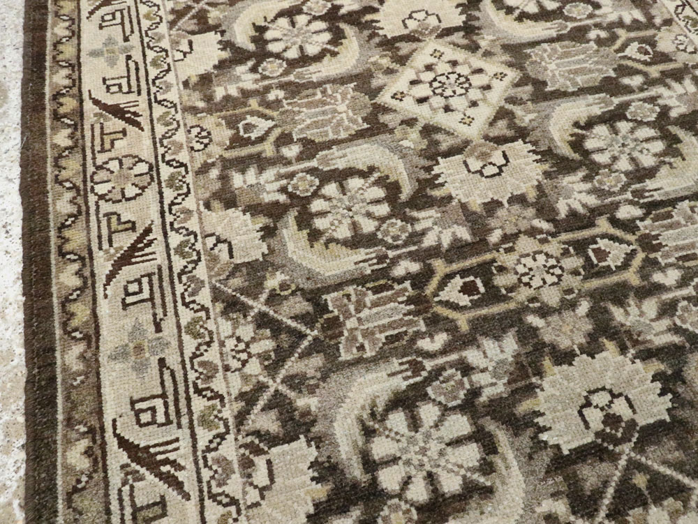 Vintage Persian Malayer Runner, No.24703 - Galerie Shabab