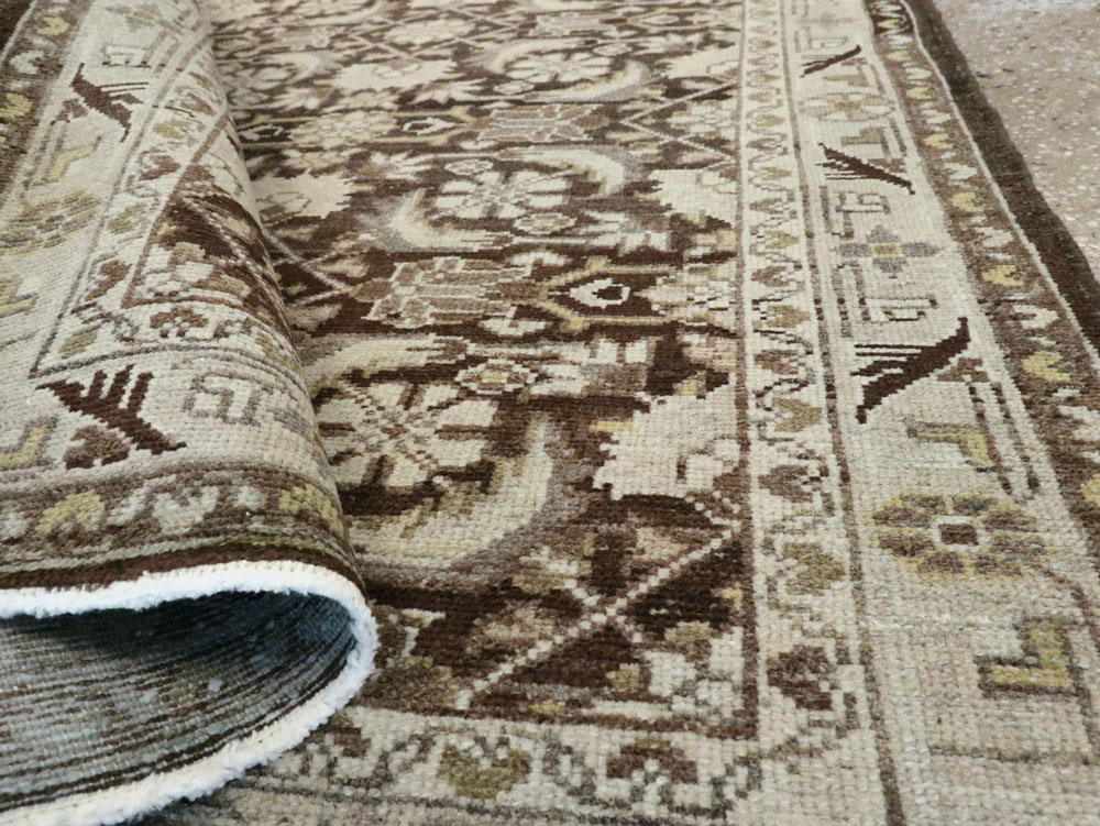 Vintage Persian Malayer Runner, No.24703 - Galerie Shabab