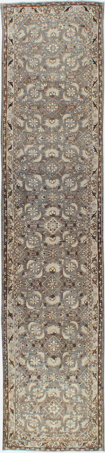 Vintage Persian Malayer Runner, No.24704 - Galerie Shabab