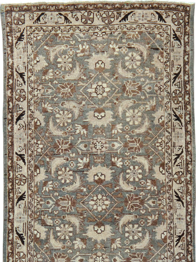 Vintage Persian Malayer Runner, No.24704 - Galerie Shabab