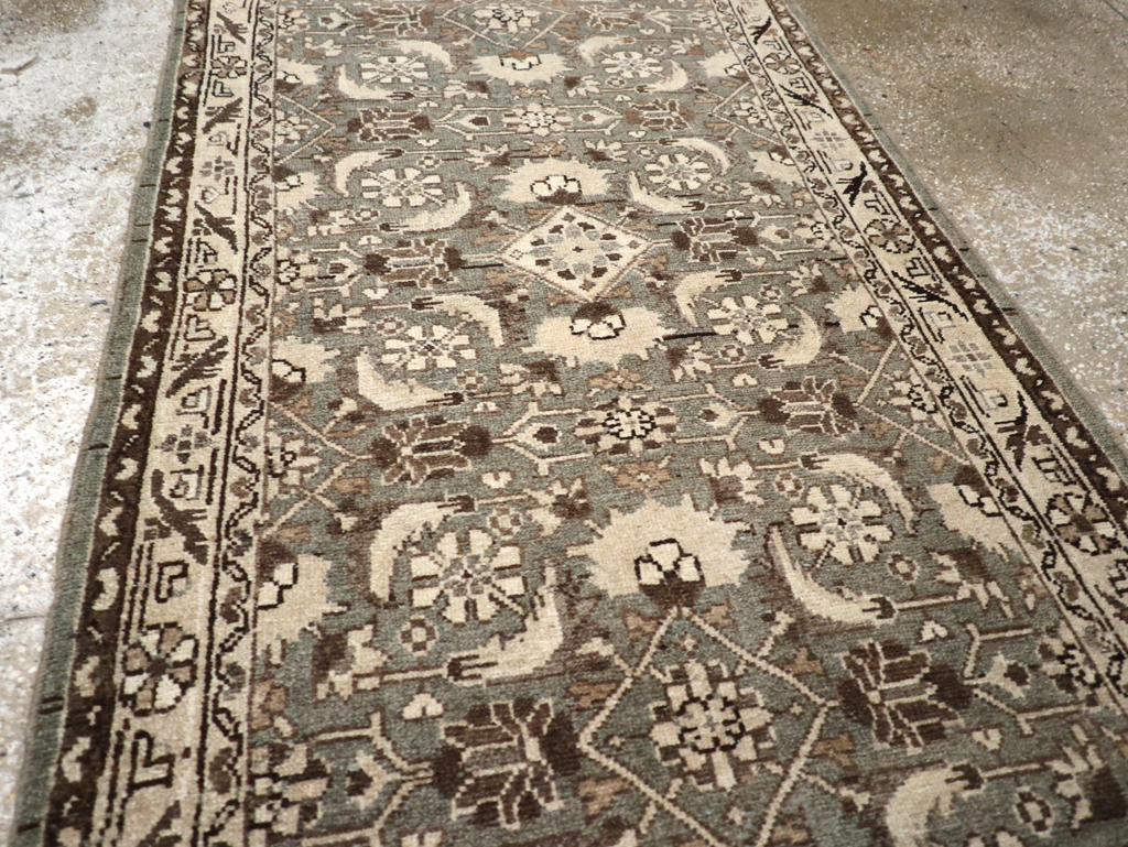 Vintage Persian Malayer Runner, No.24704 - Galerie Shabab
