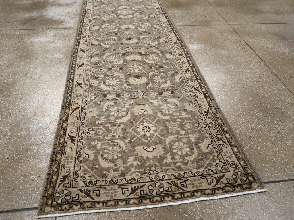Vintage Persian Malayer Runner, No.24704 - Galerie Shabab