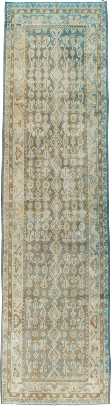 Vintage Persian Malayer Runner, No.24705 - Galerie Shabab
