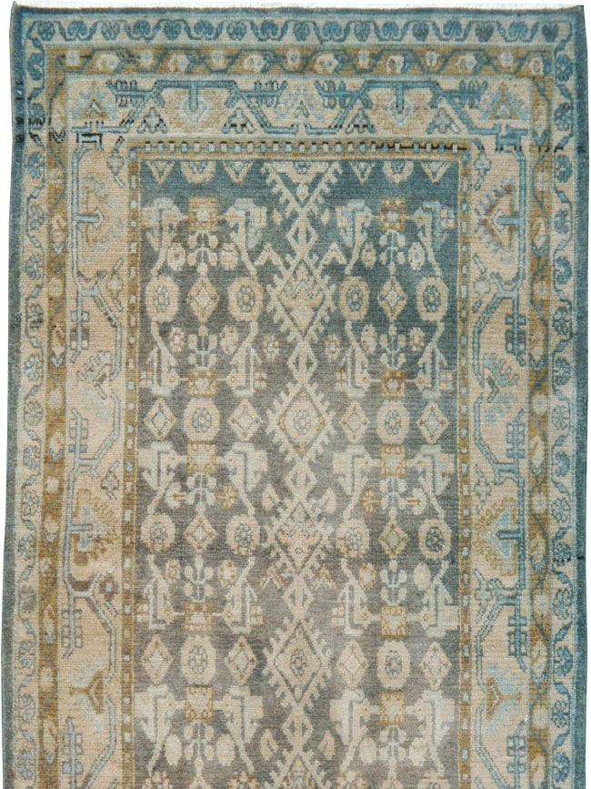 Vintage Persian Malayer Runner, No.24705 - Galerie Shabab