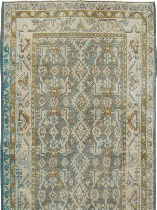 Vintage Persian Malayer Runner, No.24705 - Galerie Shabab