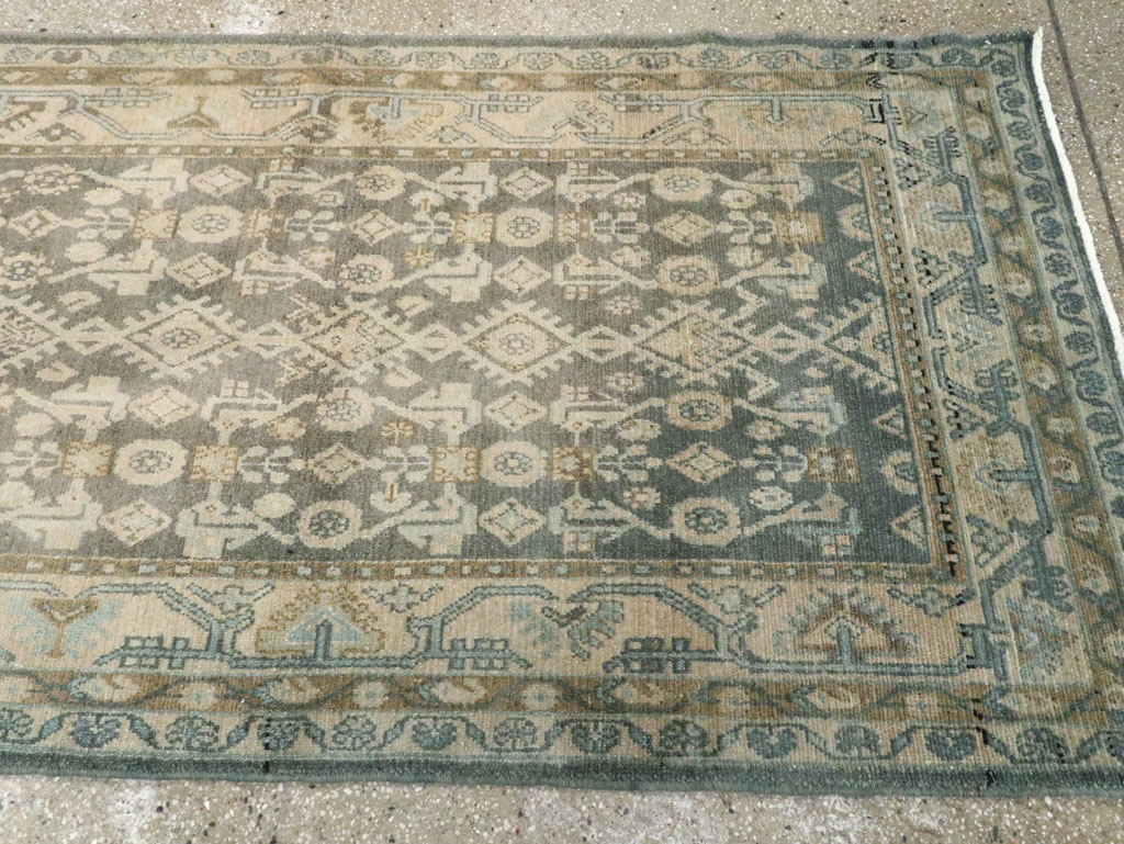 Vintage Persian Malayer Runner, No.24705 - Galerie Shabab