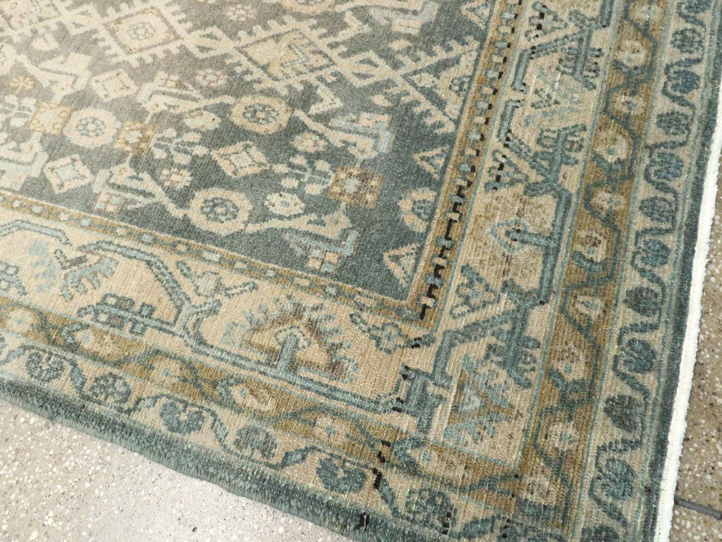 Vintage Persian Malayer Runner, No.24705 - Galerie Shabab
