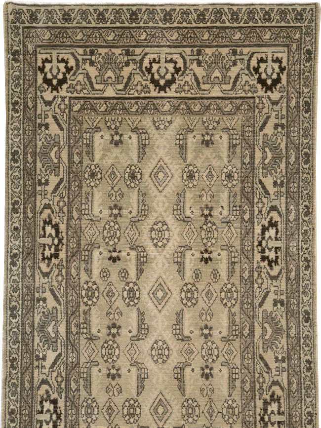 Vintage Persian Malayer Runner, No.24708 - Galerie Shabab