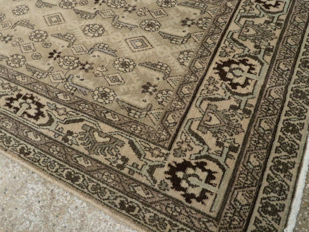 Vintage Persian Malayer Runner, No.24708 - Galerie Shabab