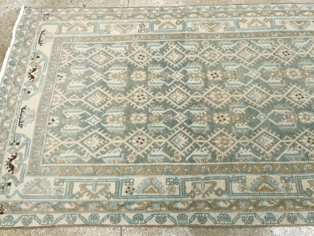 Vintage Persian Malayer Runner, No.24709 - Galerie Shabab
